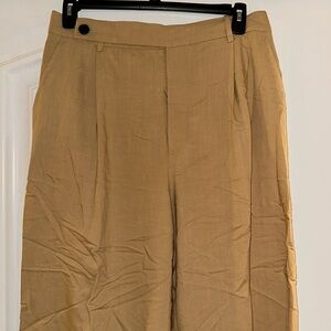 Beige Linen trousers